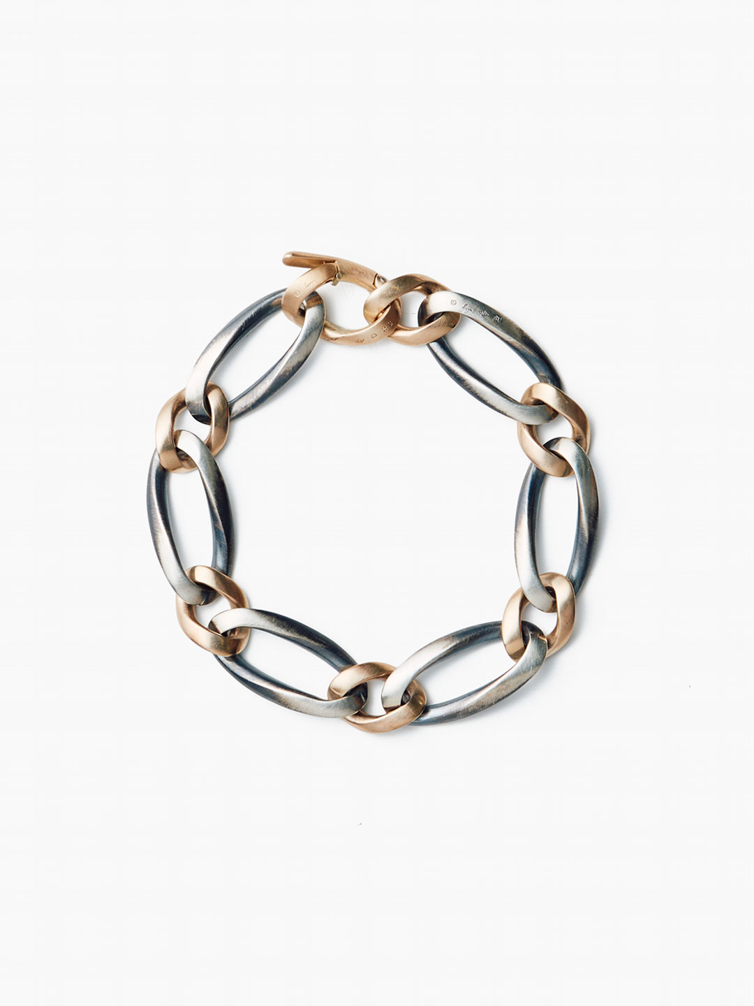 Humete Combination Bracelet 【et-BR82YG-com】/ 2S - Yellow gold